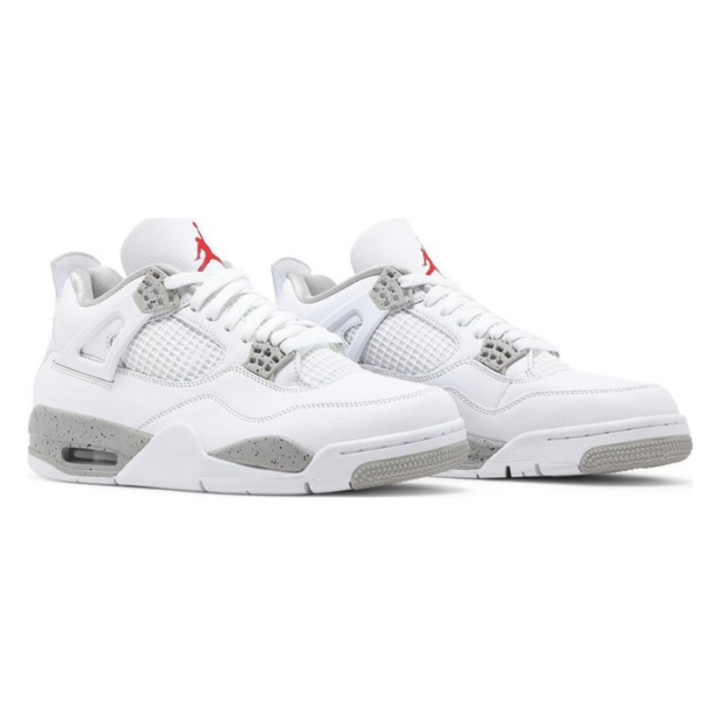 Tênis Air Jordan 4 Retro White Oreo